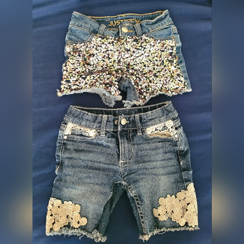 Set of 2 Jean Shorts